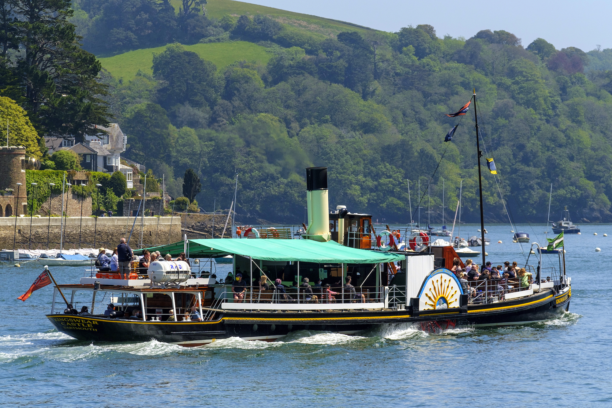 Kingswear Castle Paddle Steamer